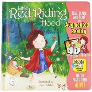Little Red Riding Hood Come-To-Life Board Book Story Read Learn Play Interactive